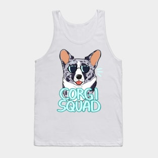 CORGI SQUAD (merle) Tank Top